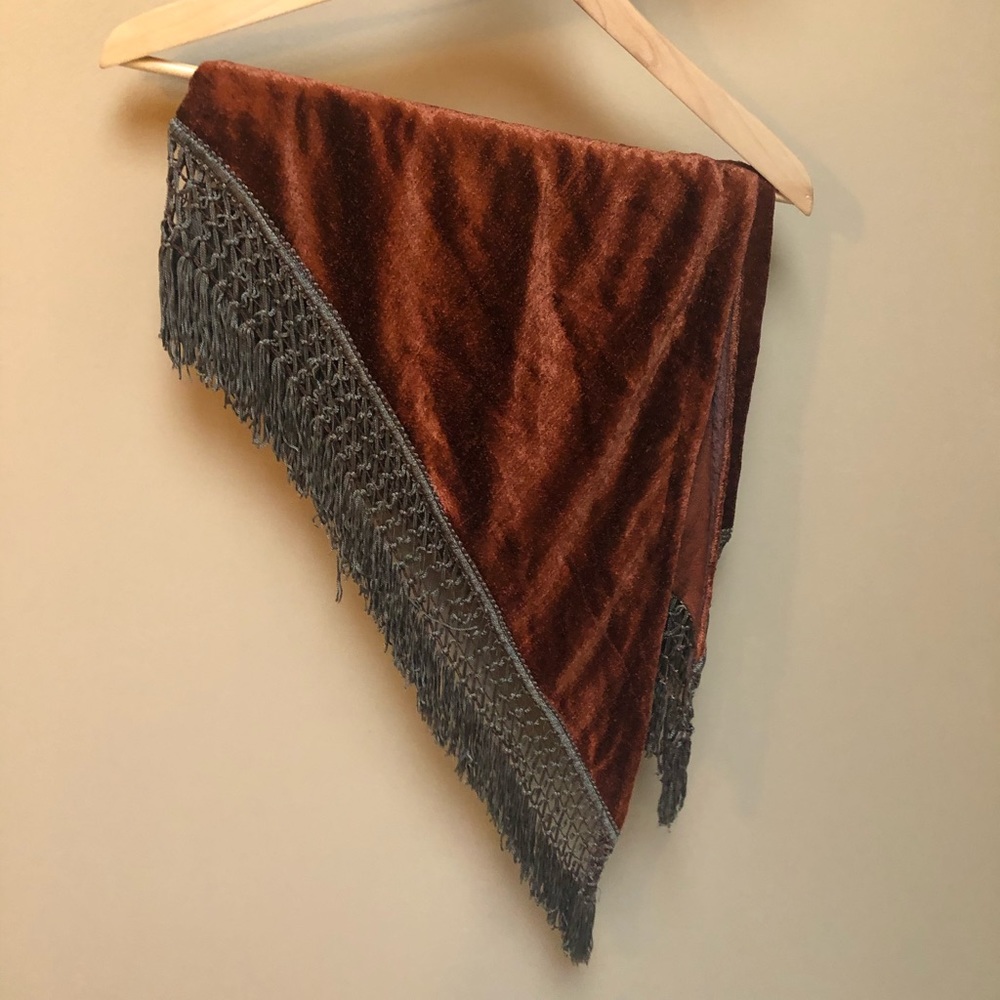 “California Things” Deep Copper Gold Shawl Wrap